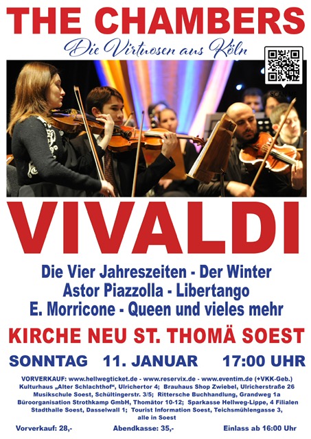 Ein Weltklasse-Orchester am 11. Januar in der Soester Kirche Neu St. Thomä.